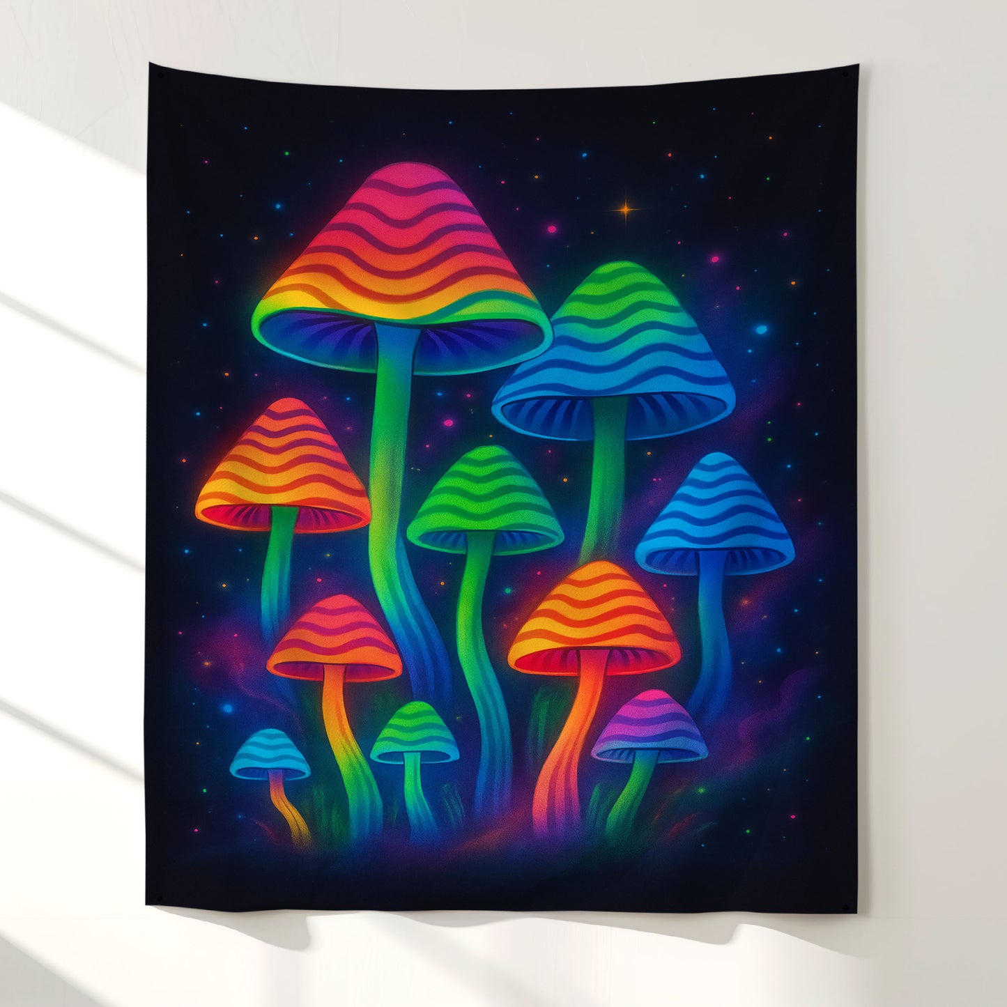 Shroomscape Wall Tapestry