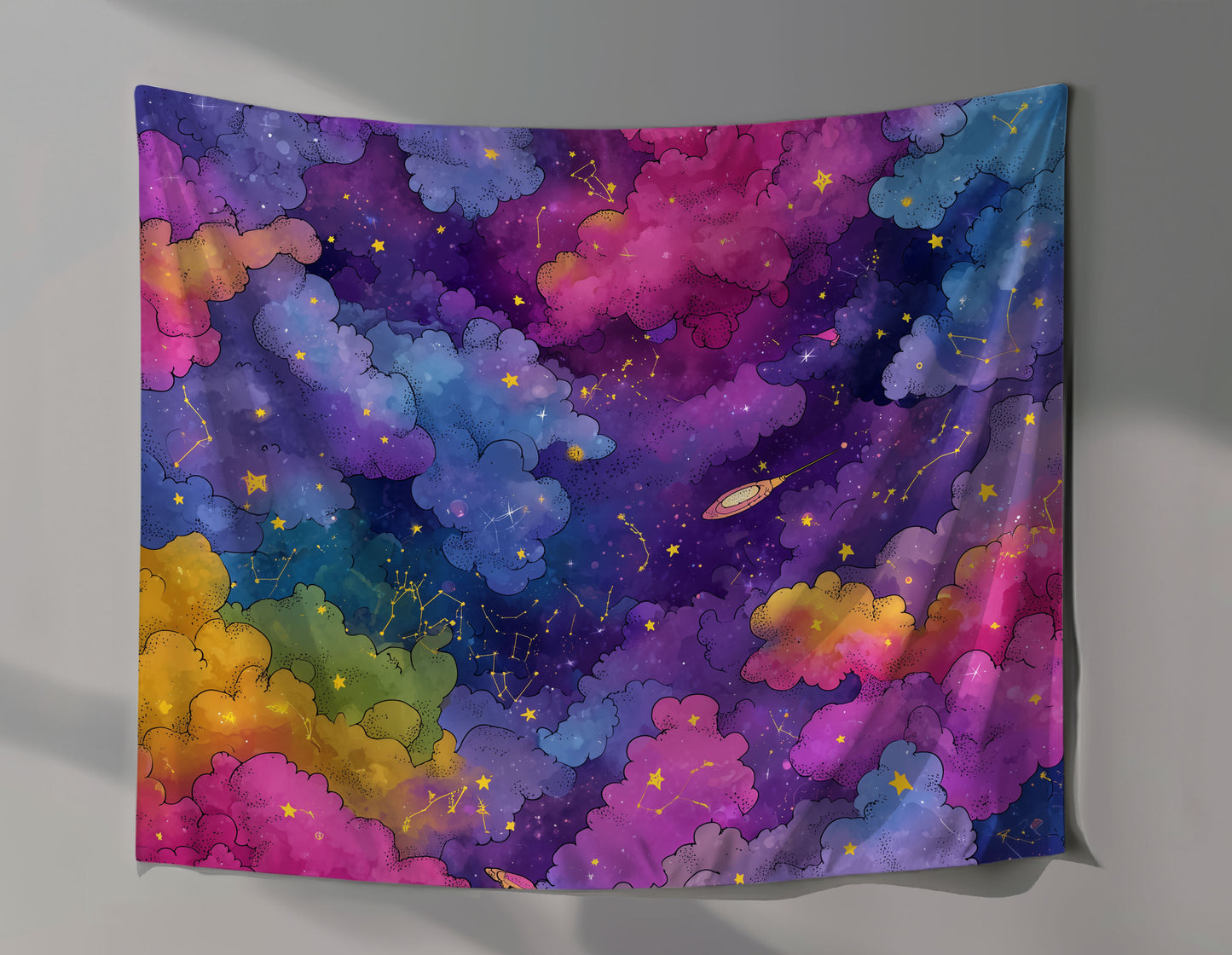 Cloud Sky Wall Tapestry