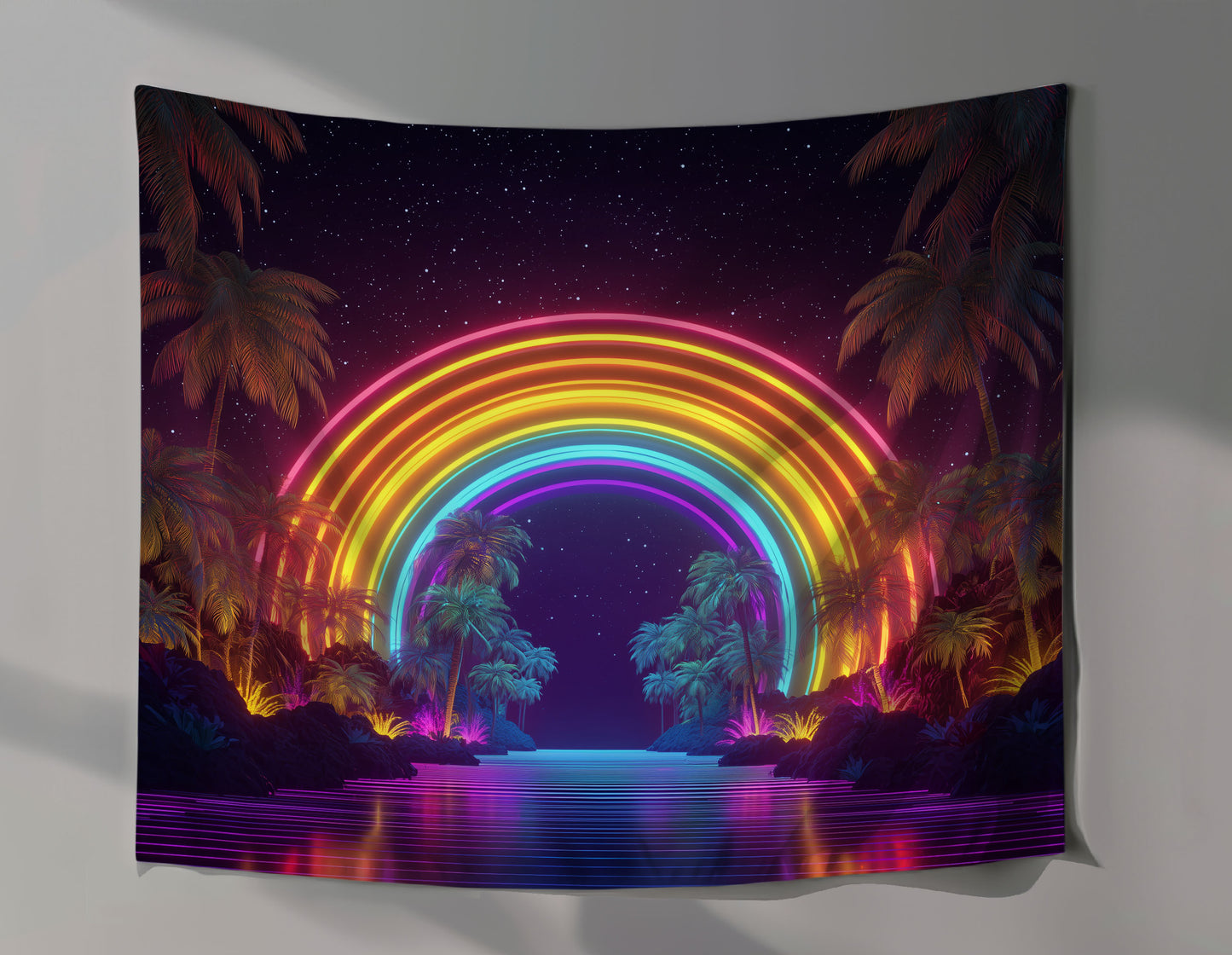 Rainbow River Wall Tapestry