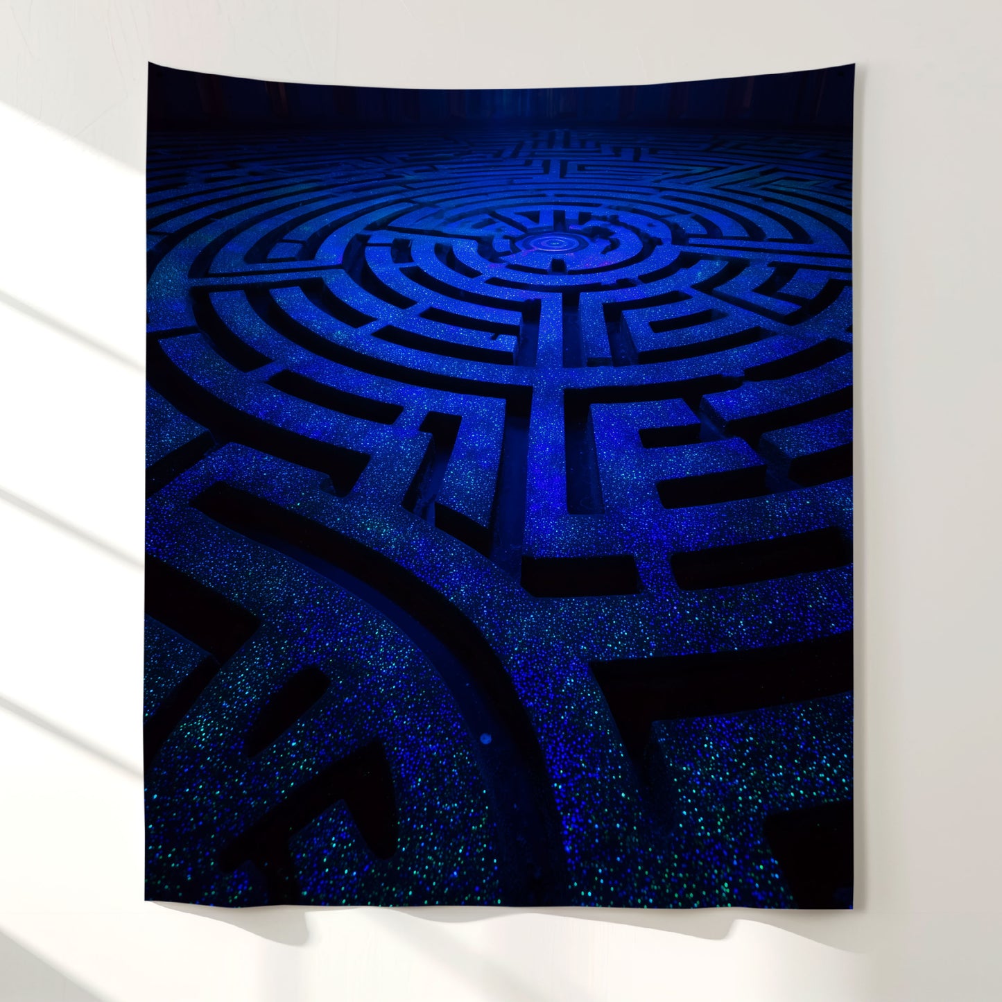 Dark Maze Wall Tapestry