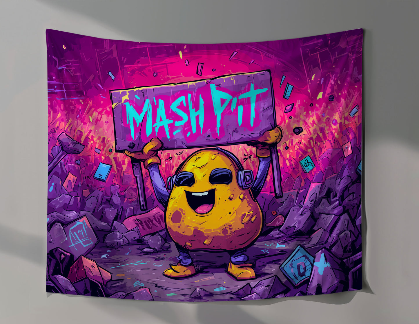 Mash Pit Wall Tapestry