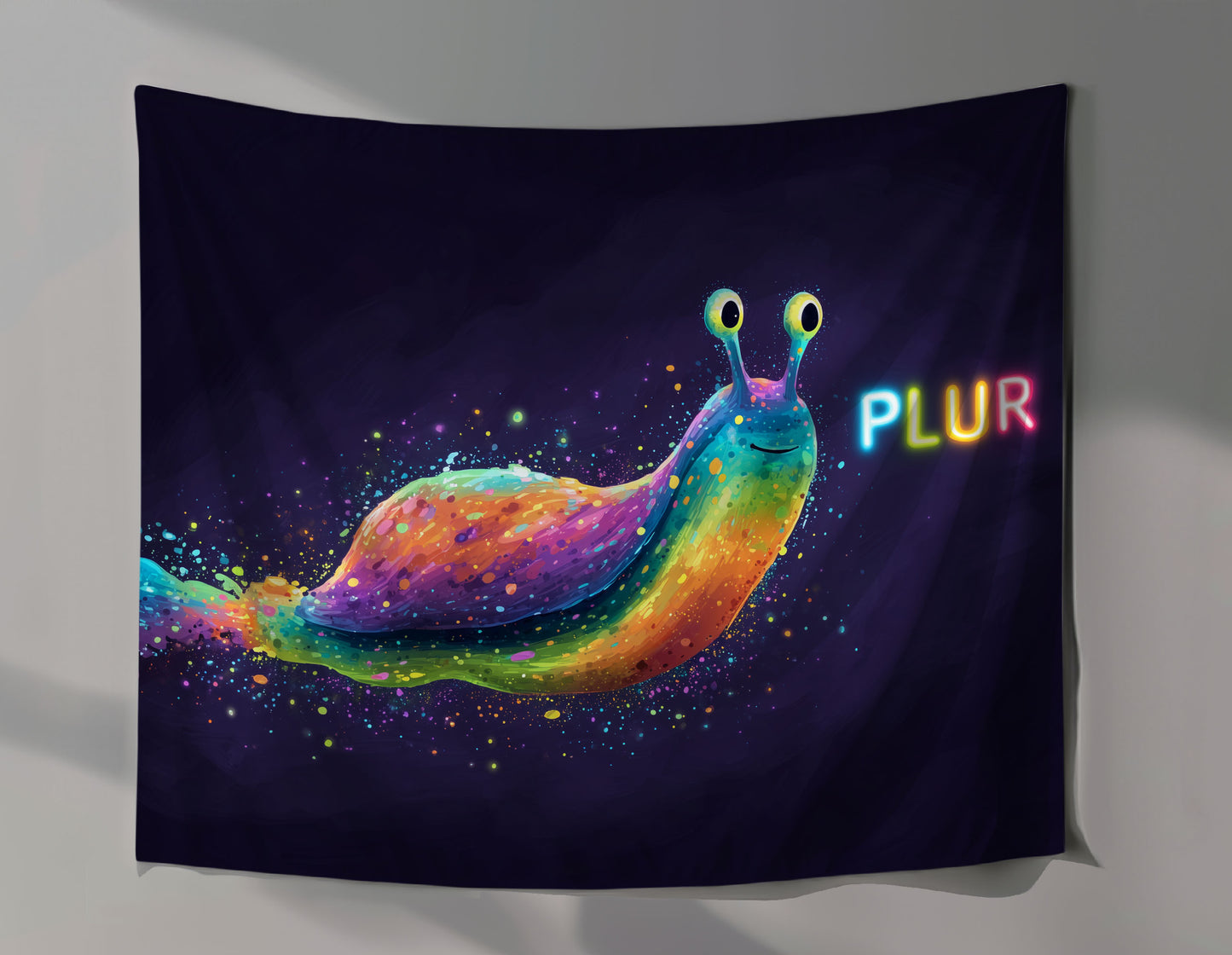 Plur Slug Wall Tapestry