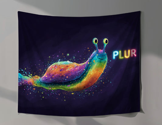 Plur Slug Wall Tapestry